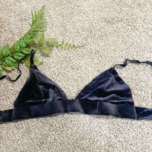 Urban Outfitters Navy Blue Bralette